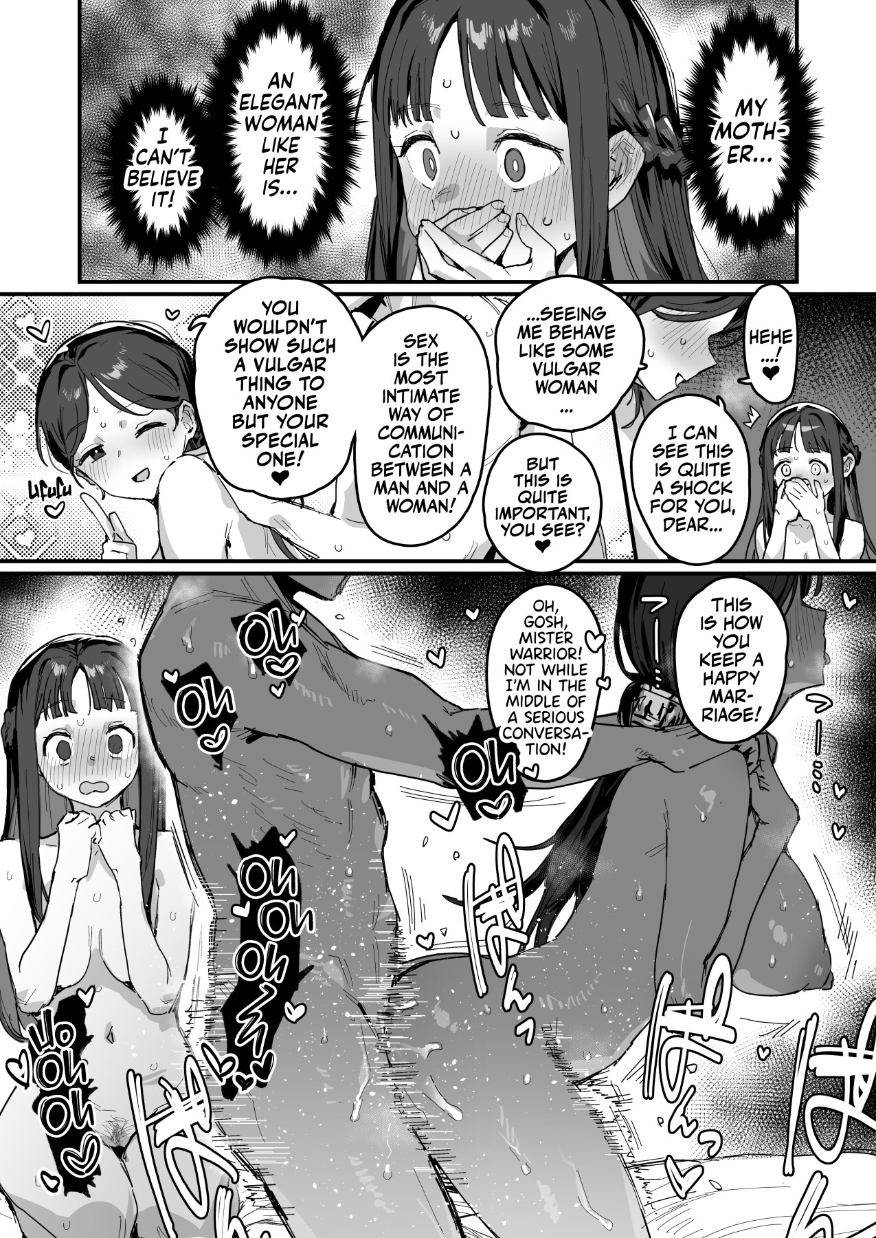 Hentai Manga Comic-Princess & Queen Double Whopper?! + Omake-Read-24